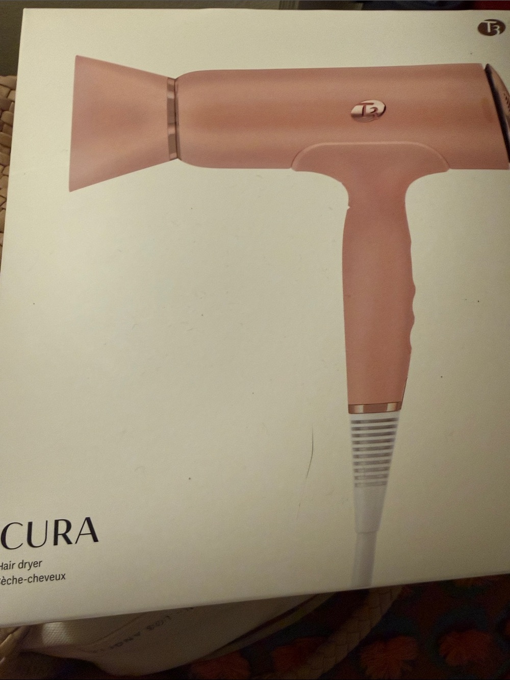T3 cura hair dryer
